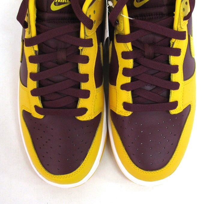 NIKE Dunk Low Retro "Arizona" Gold Sneakers Size 28cm