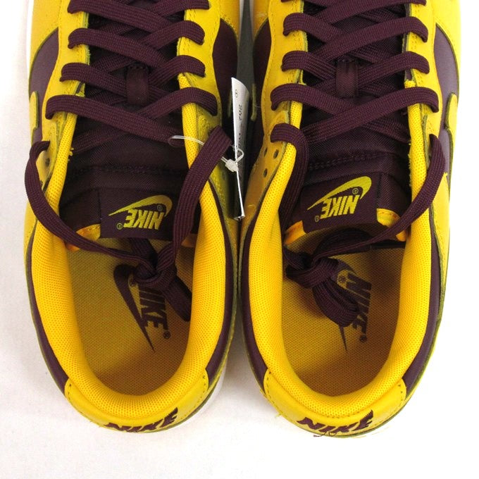 NIKE Dunk Low Retro "Arizona" Gold Sneakers Size 28cm