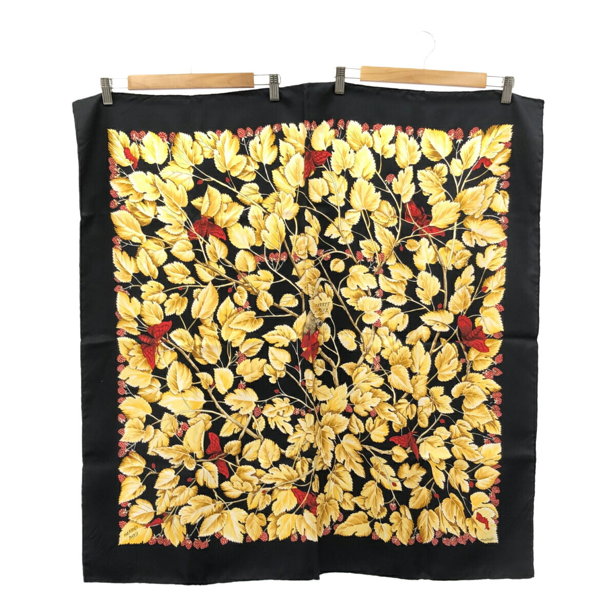 HERMES Carré 90 L'ARBRE DE SOIE Silk ONE SIZE Scarf Size ONE SIZE