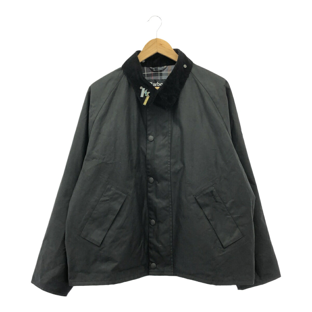 Barbour Black Transport Wax Short Jacket Size XXL