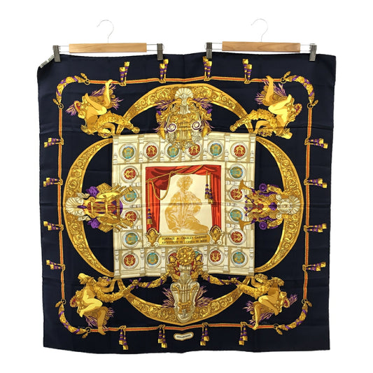 HERMES Carre 90 "Hommage a Charles Silk Scarf Size ONE SIZE