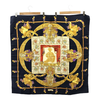 HERMES Carre 90 "Hommage a Charles Silk Scarf Size ONE SIZE