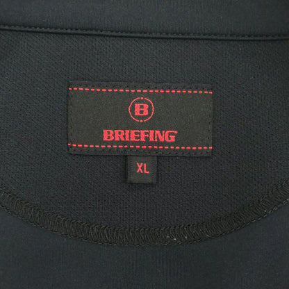 BRIEFING 3D Logo Zip-Up Stretch Track Jacket Size XL