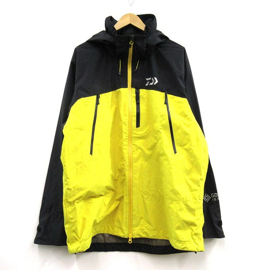 DAIWA Gore-Tex Combi-Up Rain Suit Yellow Black Size XL
