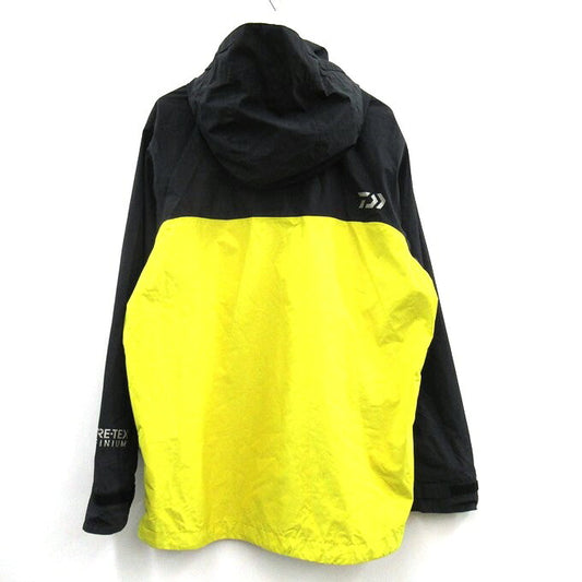 DAIWA Gore-Tex Combi-Up Rain Suit Yellow Black Size XL