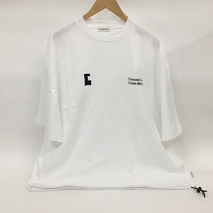 CLESSTE White C-Logo Drawstring T-Shirt Size F
