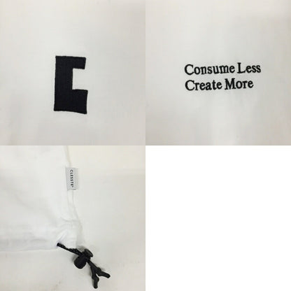 CLESSTE White C-Logo Drawstring T-Shirt Size F