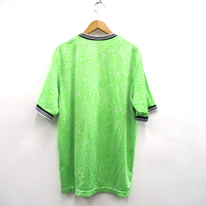 Supreme x Umbro 23SS Animal Print Soccer Jersey Green Size L
