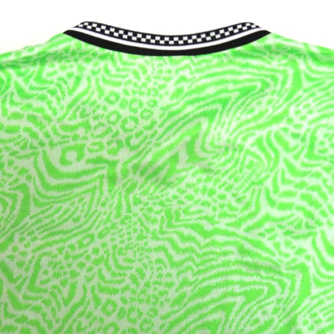 Supreme x Umbro 23SS Animal Print Soccer Jersey Green Size L