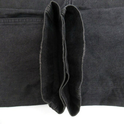 PHIGVEL Button Fly Cotton Pants Black Size 32