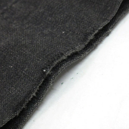 PHIGVEL Button Fly Cotton Pants Black Size 32