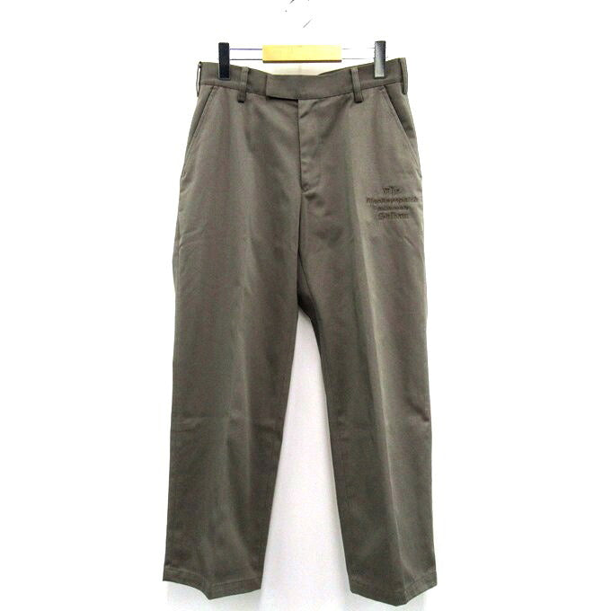 BLACK EYE PATCH 20AW x Sulvam Cropped Pants Brown Size S