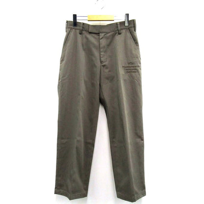 BLACK EYE PATCH 20AW x Sulvam Cropped Pants Brown Size S