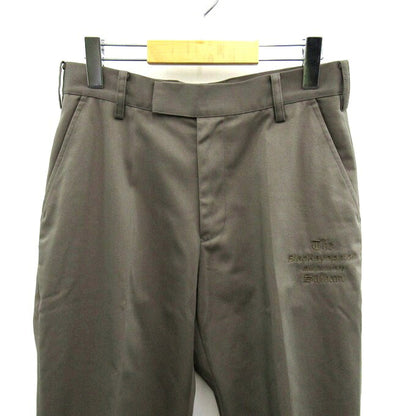 BLACK EYE PATCH 20AW x Sulvam Cropped Pants Brown Size S