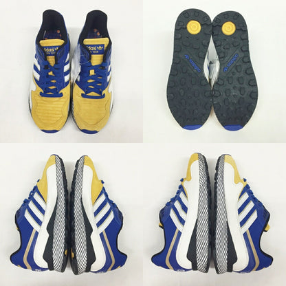 adidas x DBZ Ultratech Yellow Blue White Sneakers Size 9.5