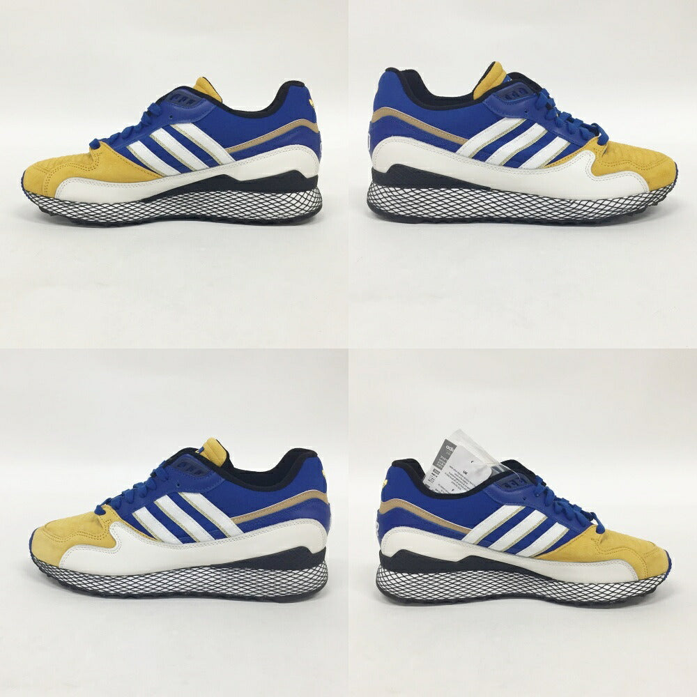 adidas x DBZ Ultratech Yellow Blue White Sneakers Size 9.5