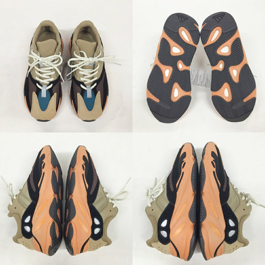 adidas Yeezy Boost 700 Enflame Amber Sneakers Size 8.5