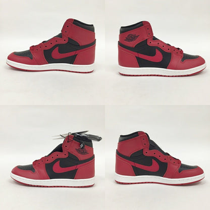 NIKE Air Jordan 1 High '85 Black Red Sneakers Size 8.5
