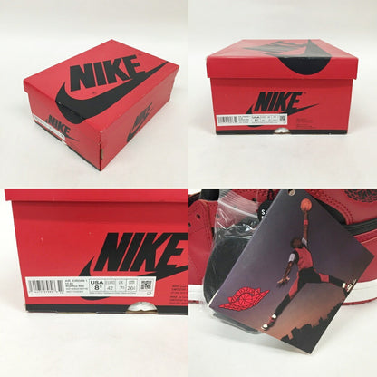 NIKE Air Jordan 1 High '85 Black Red Sneakers Size 8.5