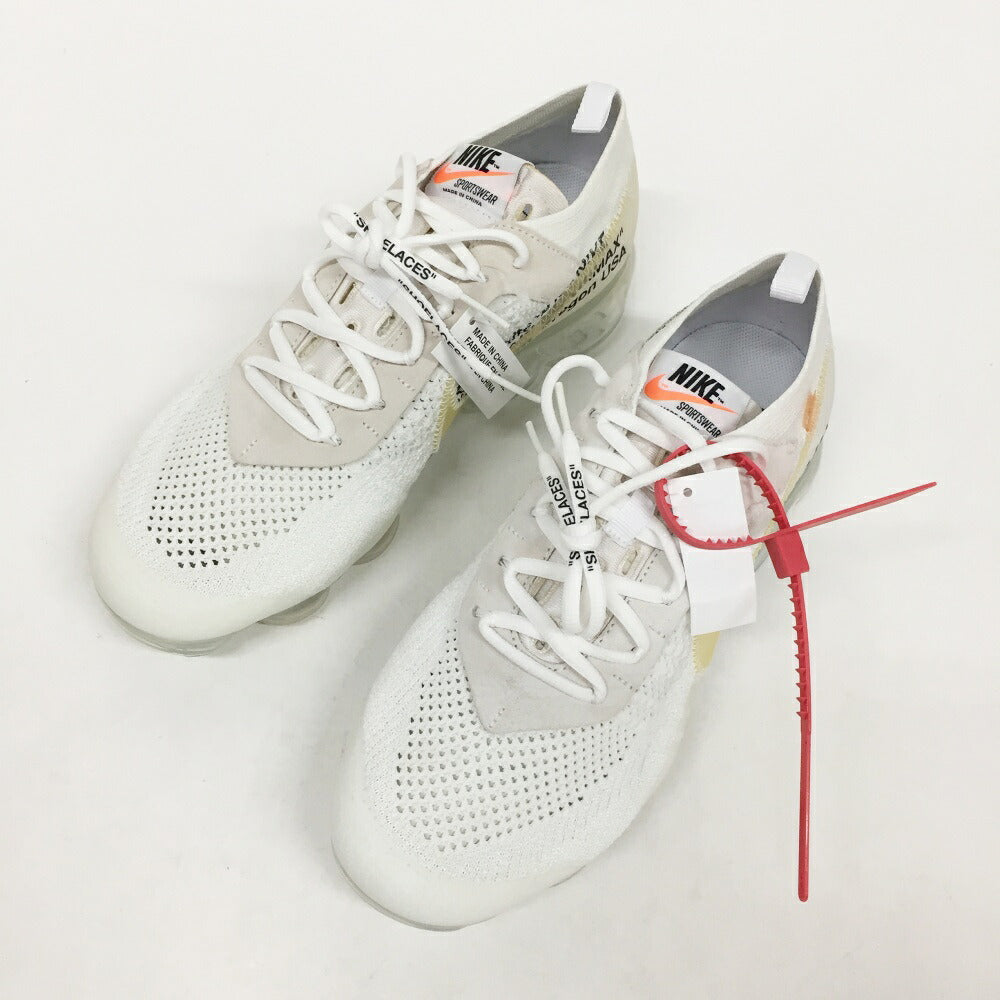 NIKE x OFF WHITE The Ten Vapormax White Sneakers Size 10.5