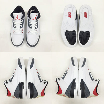 NIKE Air Jordan 3 Retro SE-T Tokyo Red Sneakers Size 10.5