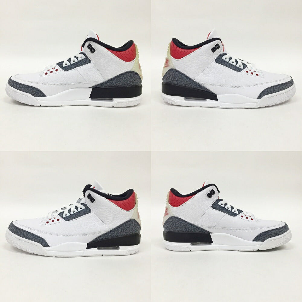 NIKE Air Jordan 3 Retro SE-T Tokyo Red Sneakers Size 10.5