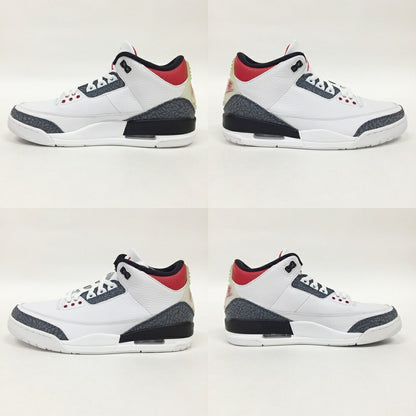 NIKE Air Jordan 3 Retro SE-T Tokyo Red Sneakers Size 10.5