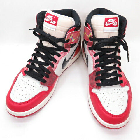 NIKE AIR JORDAN 1 High OG SP Spider-Man Red Black Sneakers