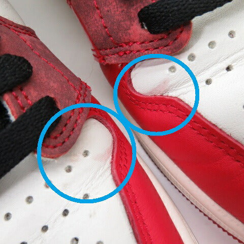 NIKE AIR JORDAN 1 High OG SP Spider-Man Red Black Sneakers