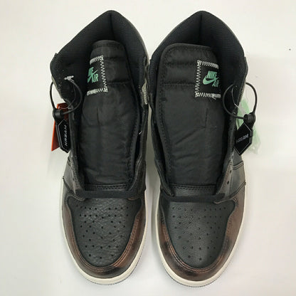 NIKE Air Jordan 1 High OG Black Mint Sneakers Size 27.5