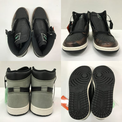 NIKE Air Jordan 1 High OG Black Mint Sneakers Size 27.5