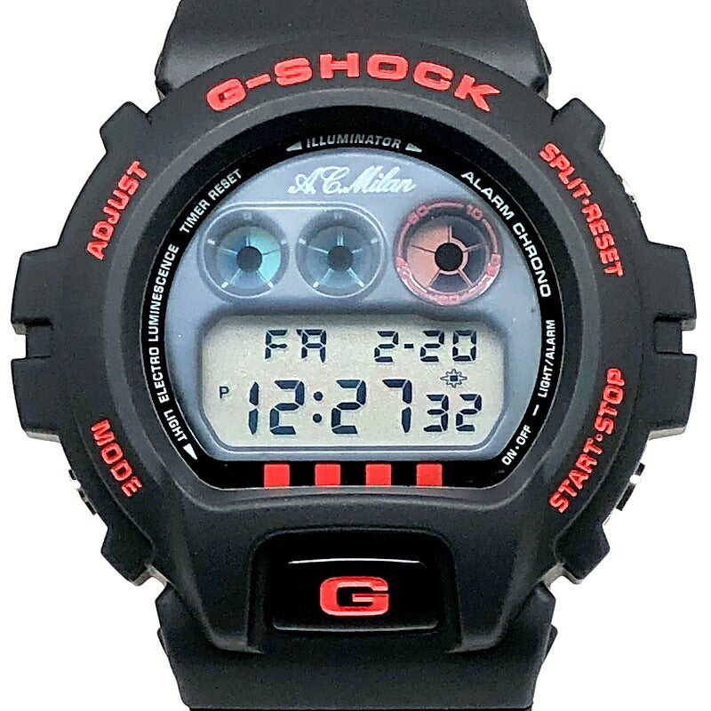 G-SHOCK AC Milan 2007 Limited Edition ONE SIZE Watch Size ONE SIZE