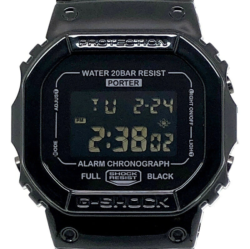 G-SHOCK x PORTER DW-5600VT Full Black Watch Size ONE SIZE