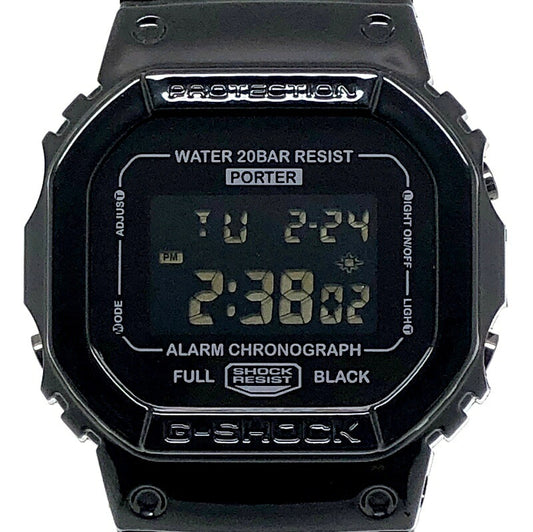 G-SHOCK x PORTER DW-5600VT Full Black Watch Size ONE SIZE