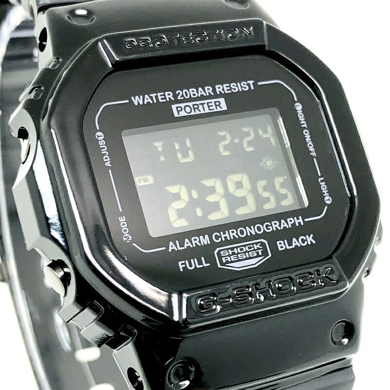 G-SHOCK x PORTER DW-5600VT Full Black Watch Size ONE SIZE