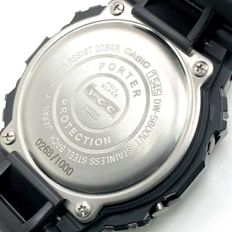 G-SHOCK x PORTER DW-5600VT Full Black Watch Size ONE SIZE