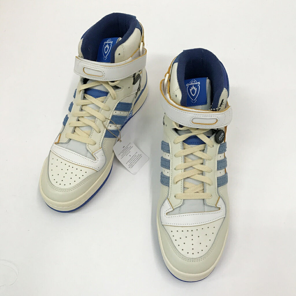 adidas x MARVEL Forum Hi Star Lord Blue Sneakers Size 28.5
