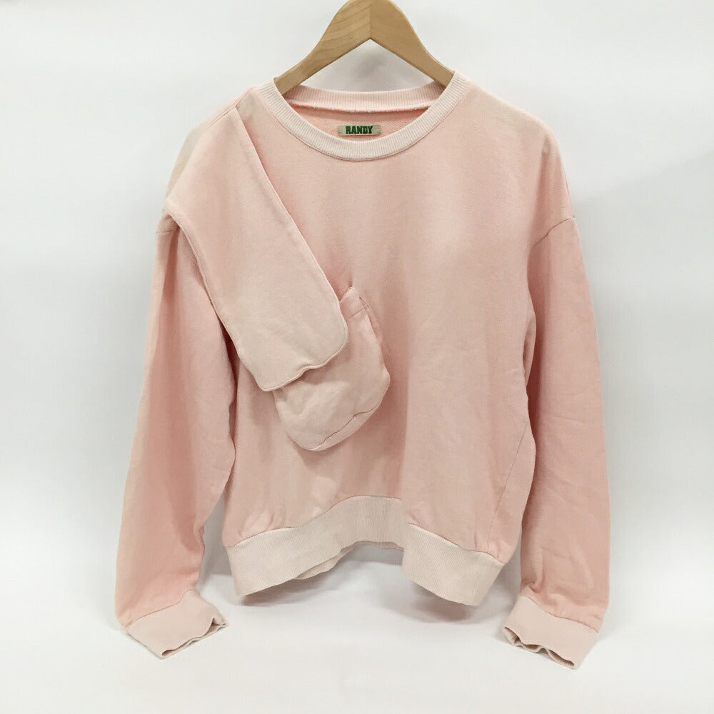 RANDY Pink Beige Sweatshirt Size 2