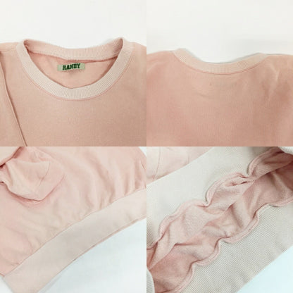RANDY Pink Beige Sweatshirt Size 2