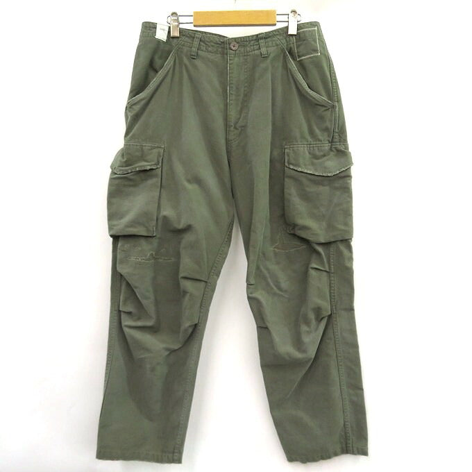 MADNESS 24SS Green Cargo Pants Size L