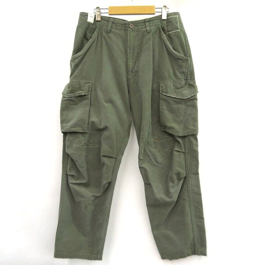 MADNESS 24SS Green Cargo Pants Size L
