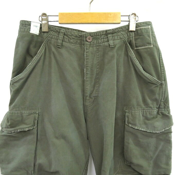 MADNESS 24SS Green Cargo Pants Size L