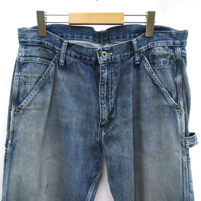 MADNESS 24SS Aged Blue Denim Painter Pants Size L
