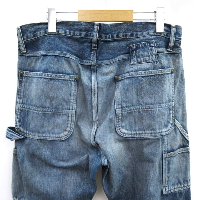 MADNESS 24SS Aged Blue Denim Painter Pants Size L