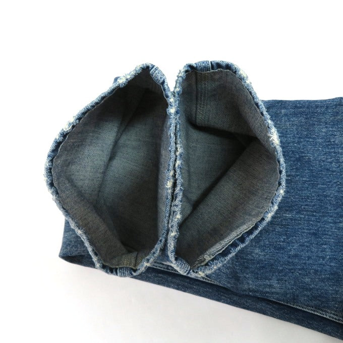 MADNESS 24SS Aged Blue Denim Painter Pants Size L