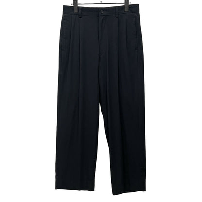 ISSEY MIYAKE MEN 96AW Wool Nylon Trousers Black Size M