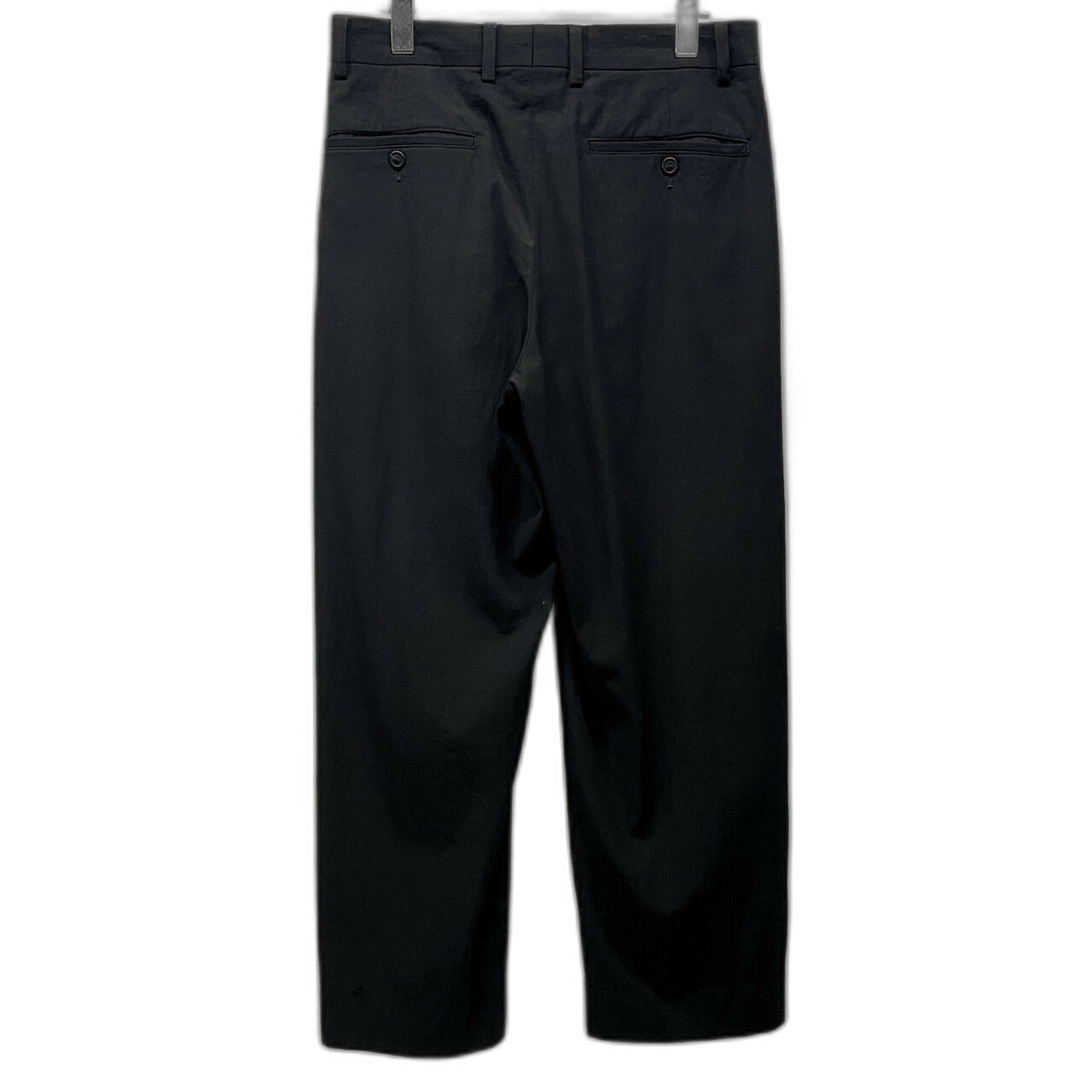 ISSEY MIYAKE MEN 96AW Wool Nylon Trousers Black Size M