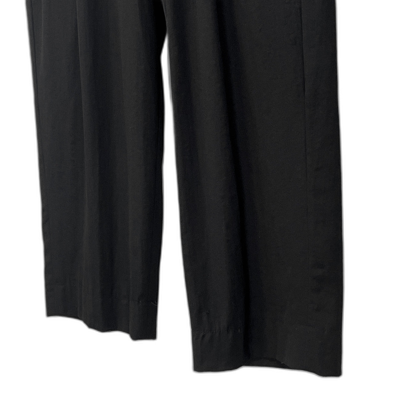 ISSEY MIYAKE MEN 96AW Wool Nylon Trousers Black Size M
