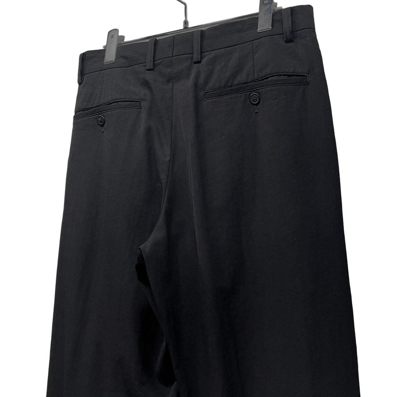 ISSEY MIYAKE MEN 96AW Wool Nylon Trousers Black Size M