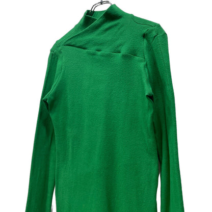 RAF SIMONS 08AW Ribbed High Neck Cut-and-Sew Top T-Shirt Size 46